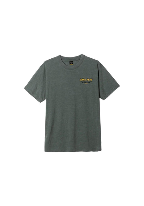 Dark Seas Tusk Tavern T-Shirt mossy-grove-heather – Back view