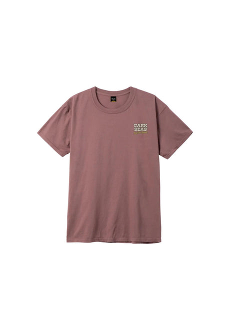 Dark Seas Tipsy Boxy T-Shirt rose-taupe – Back view