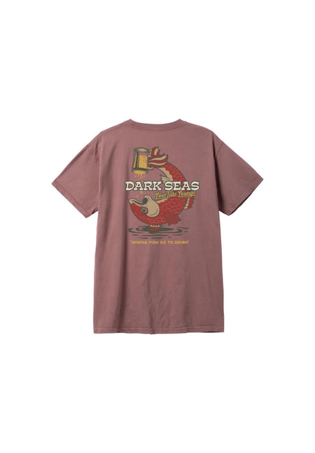 Dark Seas Tipsy Boxy T-Shirt rose-taupe – Front view