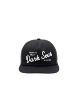 Dark Seas Clinch 5-Panel Canvas Unstructured Strapback Kasket black – Detaljevisning 2