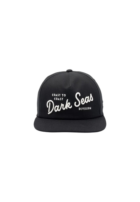Dark Seas Clinch 5-Panel Canvas Unstructured Strapback Casquette black – Vue de détail 2