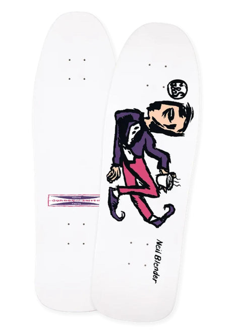 G&S Neil Blender - Coffee Break - Modified 80`s Deck white – Front view