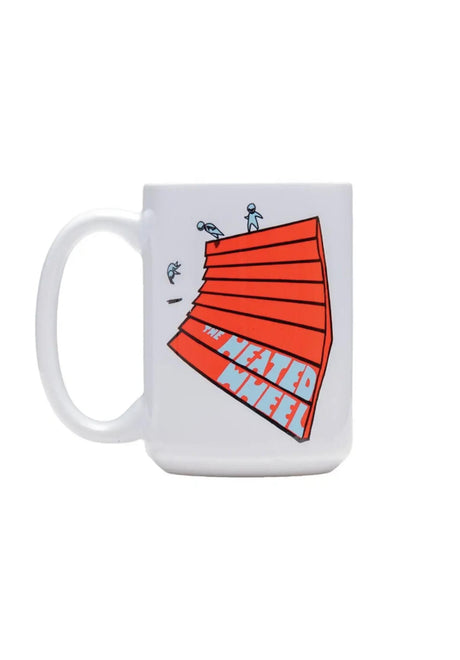 The Heated Wheel Slam Time Coffee Mug Articoli vari white – Vista frontale