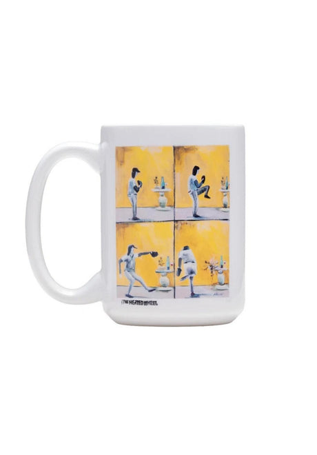 The Heated Wheel Fastball Coffee Mug Articoli vari white – Vista frontale