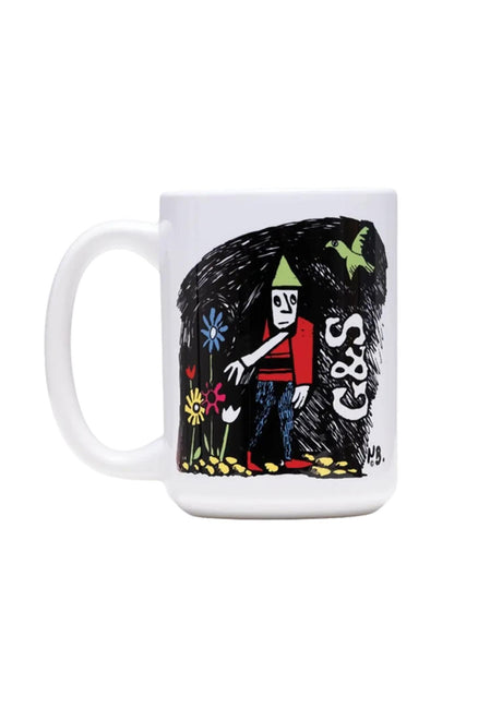G&S Flower Guy Coffee Mug Misc. white – Front view