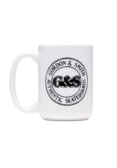 G&S Authentic Coffee Mug Misc. white – Front view