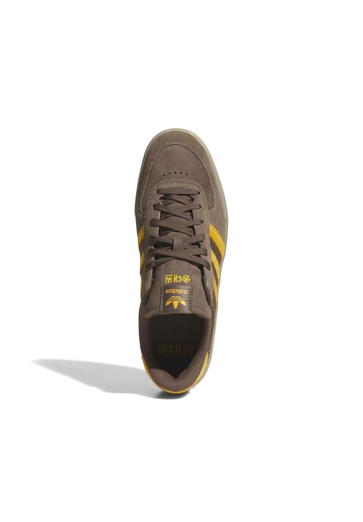 adidas-skateboarding Glenburn x Daewon Zapatillas para chicos brown-gold-gum – Vista de detalle 1