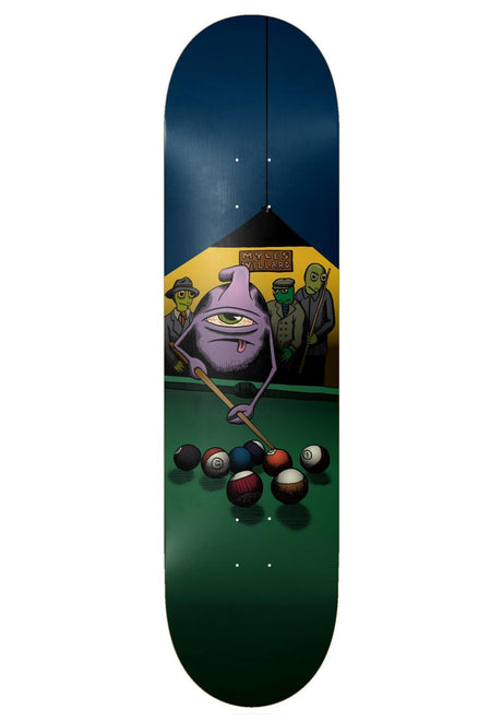 Toy-Machine Willard Hustler Pro Planche multicolored – Vue de face