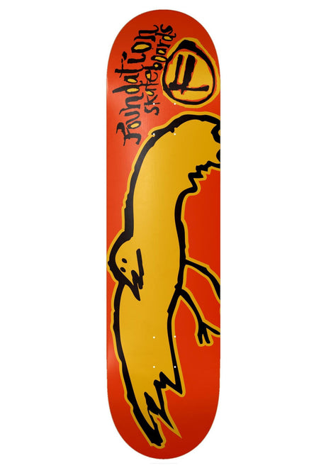 Foundation F Bird Planche orange – Vue de face