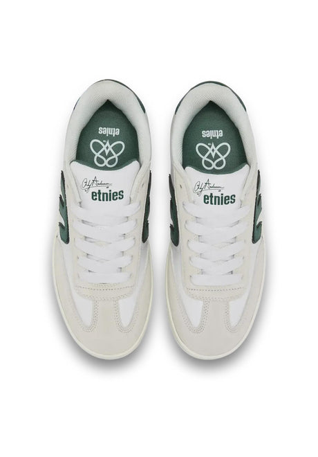 etnies Locut x Andy Anderson Schoen heren white-green – Detailweergave 1