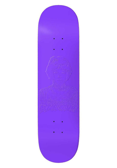 Fucking Awesome Anderson Embossed Class Photo Shape 1 Deck purple – Front view