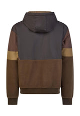 iriedaily Get on Deck Winter Jackets darkcoffee – Back view