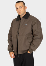 iriedaily Dock36 Blouson Veste d'hiver black-olive – Vue de face