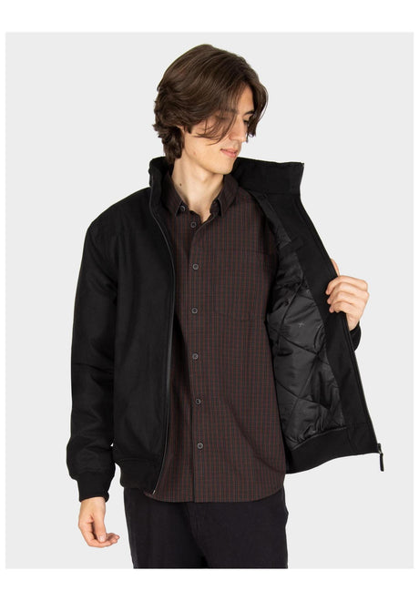 iriedaily Nilas GSE Chaqueta de invierno black – Vista trasera