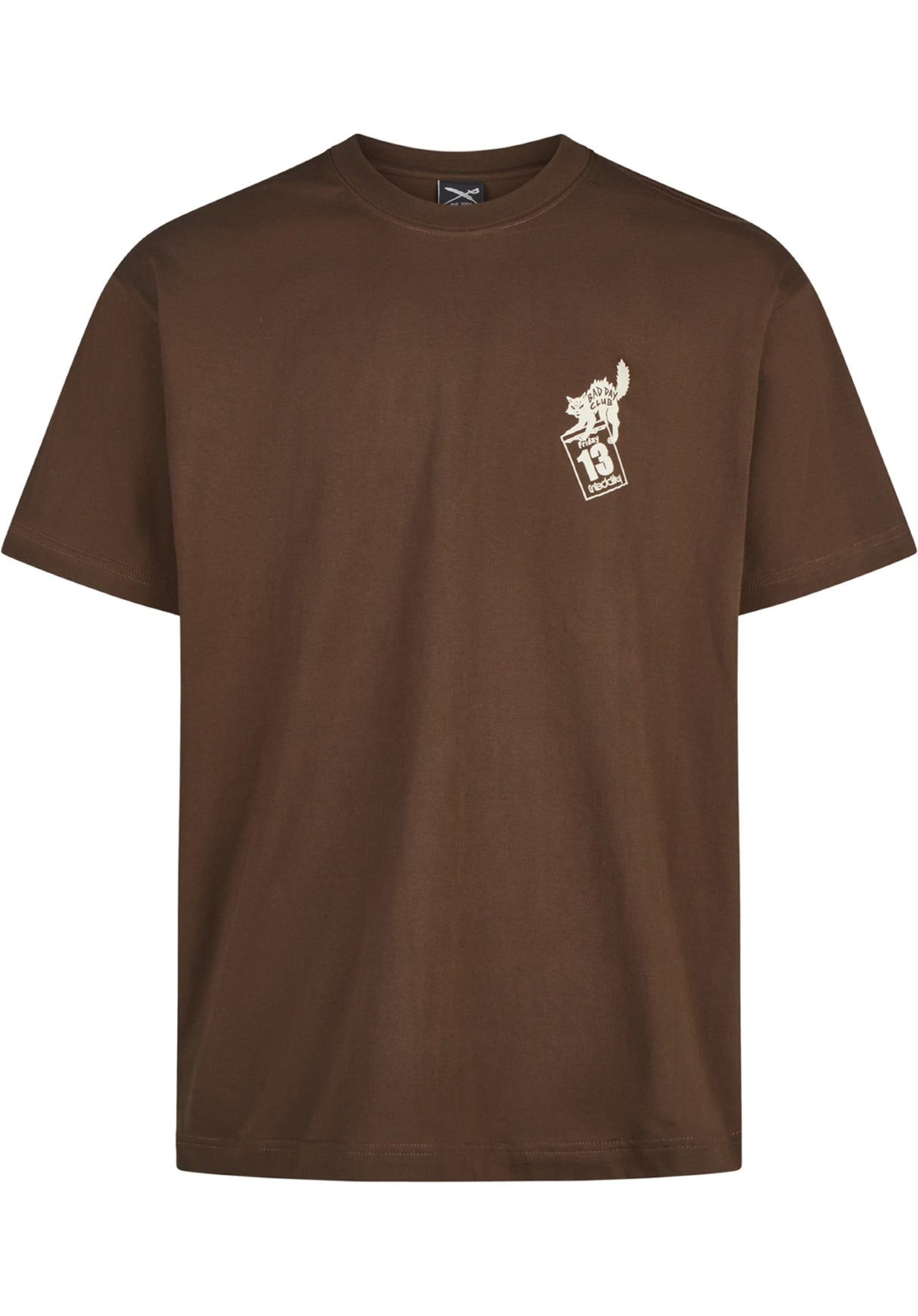 iriedaily Bad Day Club T-Shirt darkcoffee – Set bagfra