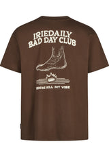 iriedaily Bad Day Club T-Shirt darkcoffee – Set forfra