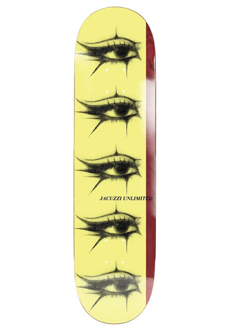 Jacuzzi Unlimited Jet Ski Eyes EX7 Deck yellow-burgundy – Set forfra