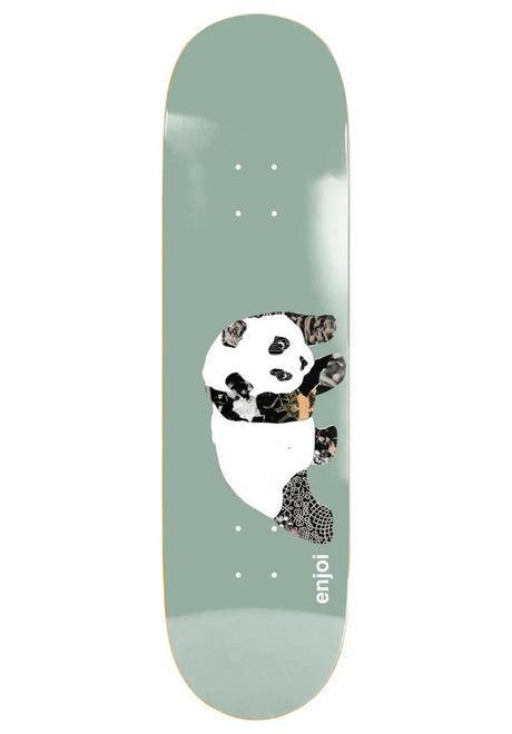 Enjoi New Pro Collage Panda R7 Deck grey – Front view