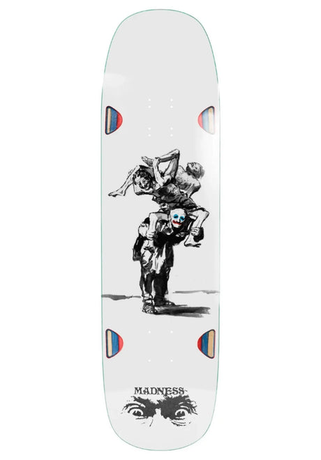 Madness Long Haul R7 Deck white – Set forfra