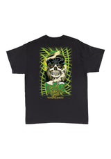 Creature Gravette Hippie Skull 20th Pocket Heavyweight T-shirt black – Vista posteriore