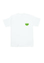 Gravette Hippie Skull 20th Pocket Heavyweight white Vorderansicht