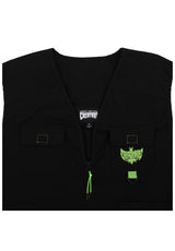Creature Gravette Cut and Tie Utility Veste sans manches black – Vue de détail 2