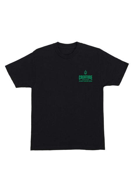 Creature Security Service Heavyweight Camiseta black – Vista frontal