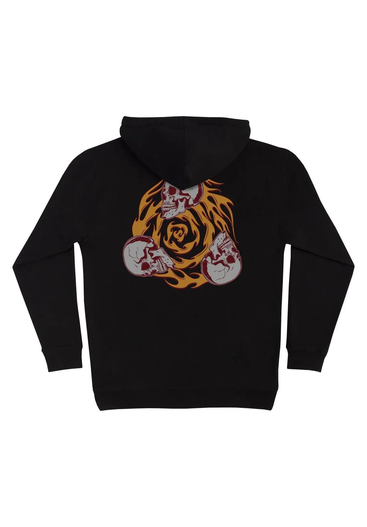 Creature Spiral Skull Heavyweight Hoodie black – Set bagfra