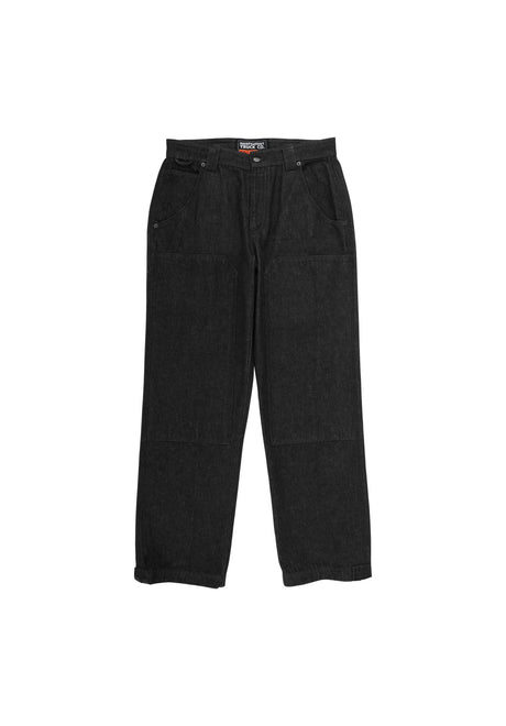 Independent Built To Grind Double Knee Jeans washedblack-denim – Set forfra