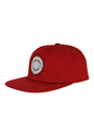 BTG Summit Unstructured Mid-Profil Snapback cardinal Vorderansicht