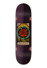 Santa-Cruz Delfino Ouroboros Pro Deck purple-black – Set forfra