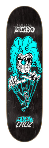 Santa-Cruz Delfino Puppet Master FeelBase Deck black – Set forfra