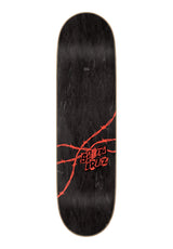 Santa-Cruz Pay Off Strip 7 Ply Birch Planche black-red – Vue de dos