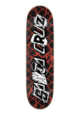 Santa-Cruz Pay Off Strip 7 Ply Birch Planche black-red – Vue de face