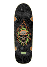 Creature Bonehead Webbed Team Shaped Deck black – Vooraanzicht