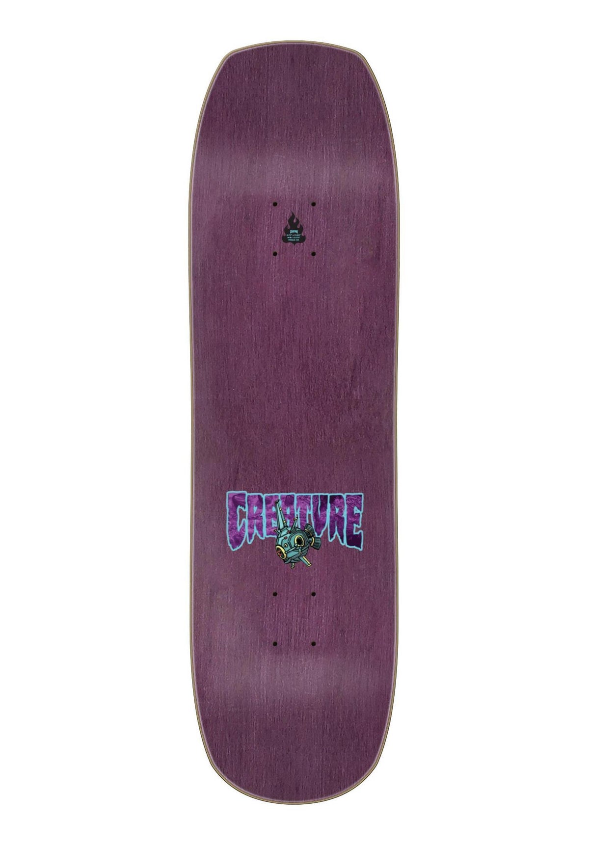 Creature Cosmo Rider LG Planche black – Vue de dos