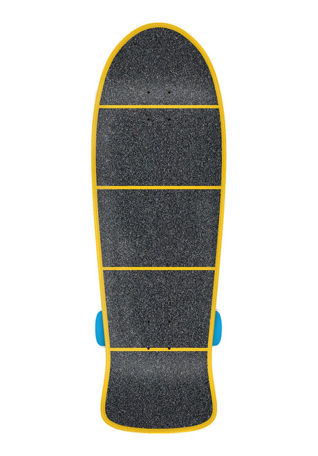 Santa-Cruz Meek OG Slasher Reissue Cruiser completo yellow – Vista posteriore