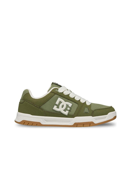 DC Shoes Axira Chaussures Homme olive-offwhite – Vue de face