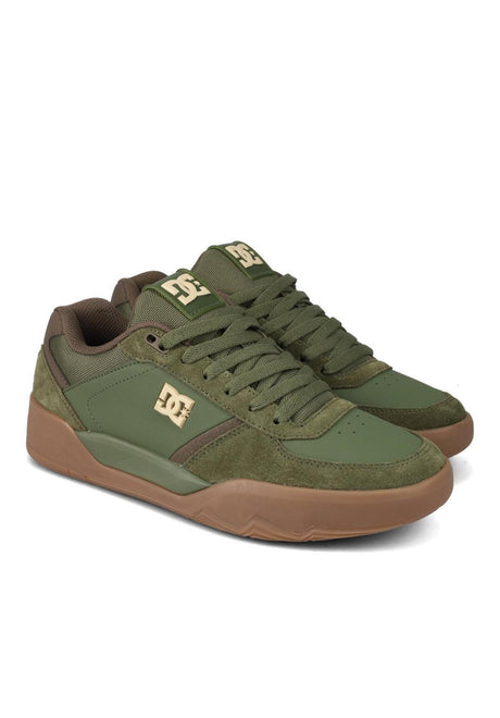 DC Shoes Fractal Chaussures Homme olive-gum – Vue de face