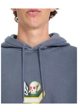 Volcom Boiler Hoodie stormblue – Detail view 1