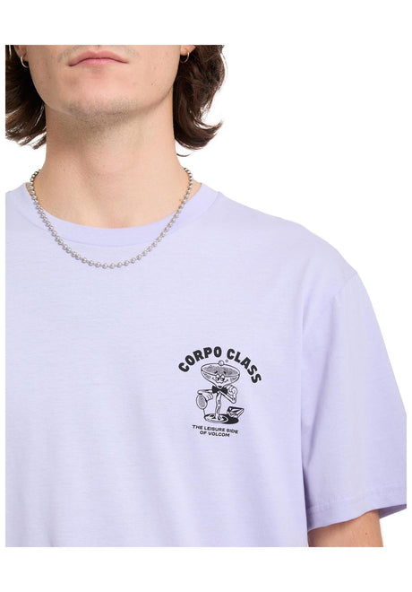 Volcom Corpo Class T-shirt lavenderaura – Vista di dettaglio 1