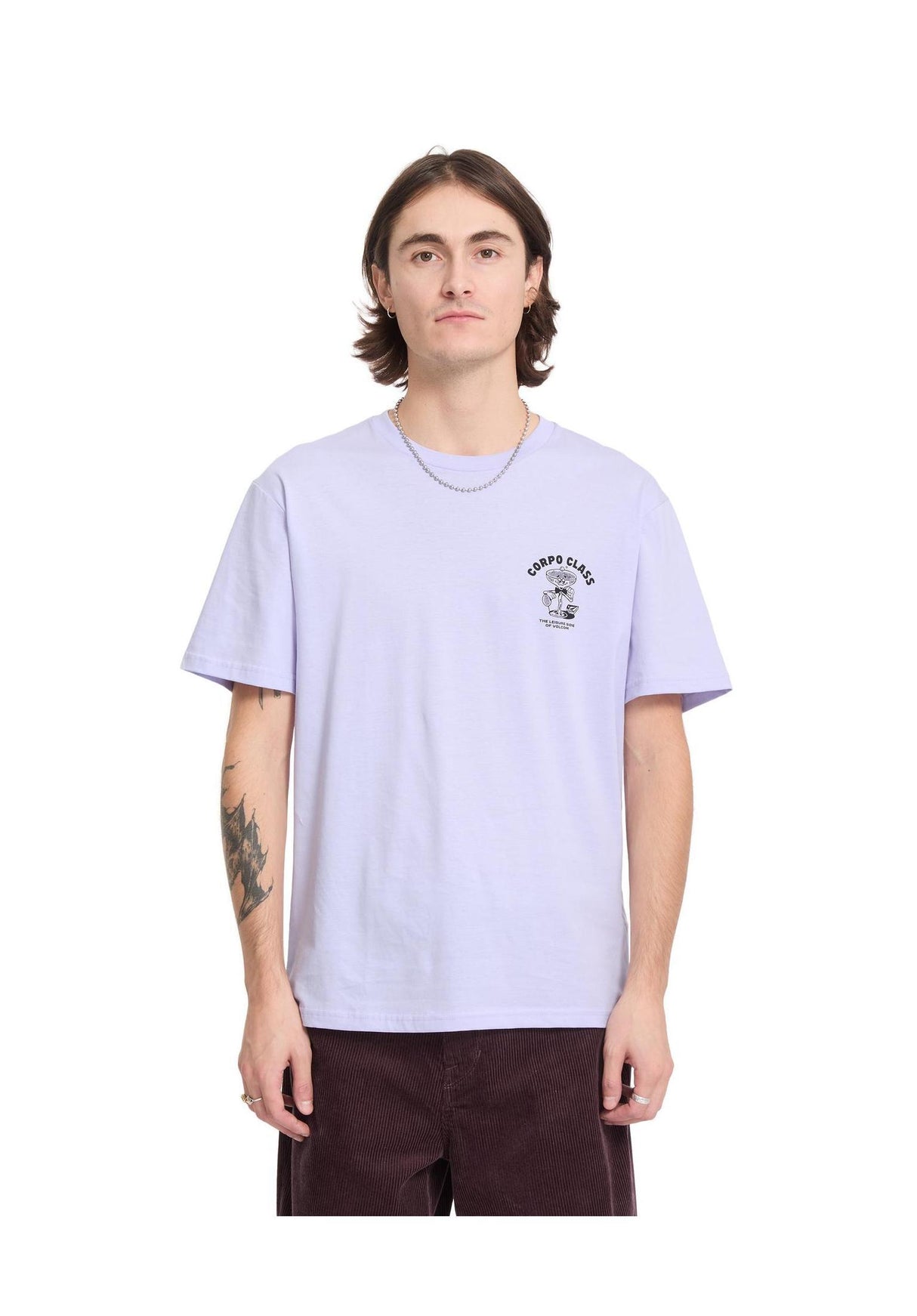 Volcom Corpo Class Camiseta lavenderaura – Vista trasera