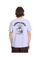 Volcom Corpo Class Camiseta lavenderaura – Vista frontal