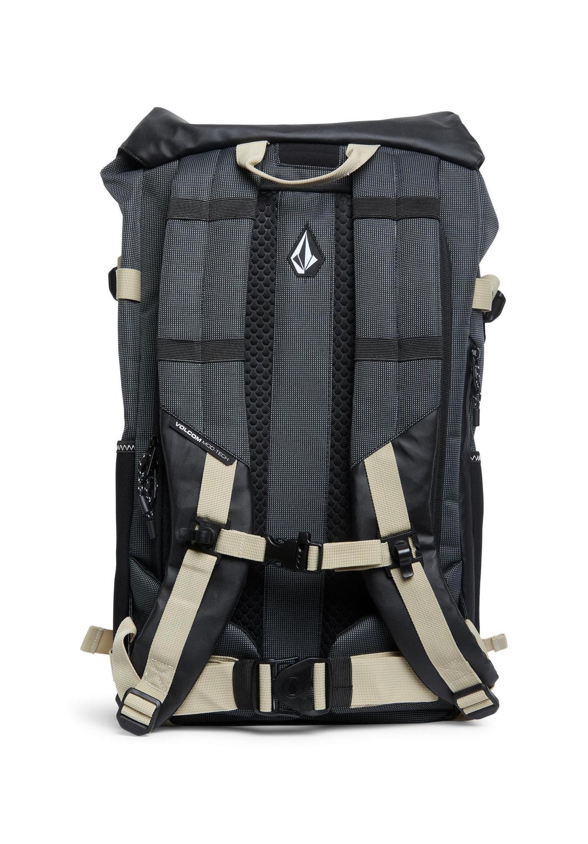 Volcom Peakstone Mountain Mochila grey – Vista trasera