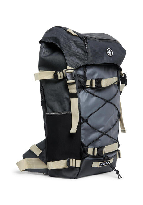Volcom Peakstone Mountain Backpack grey – Vooraanzicht