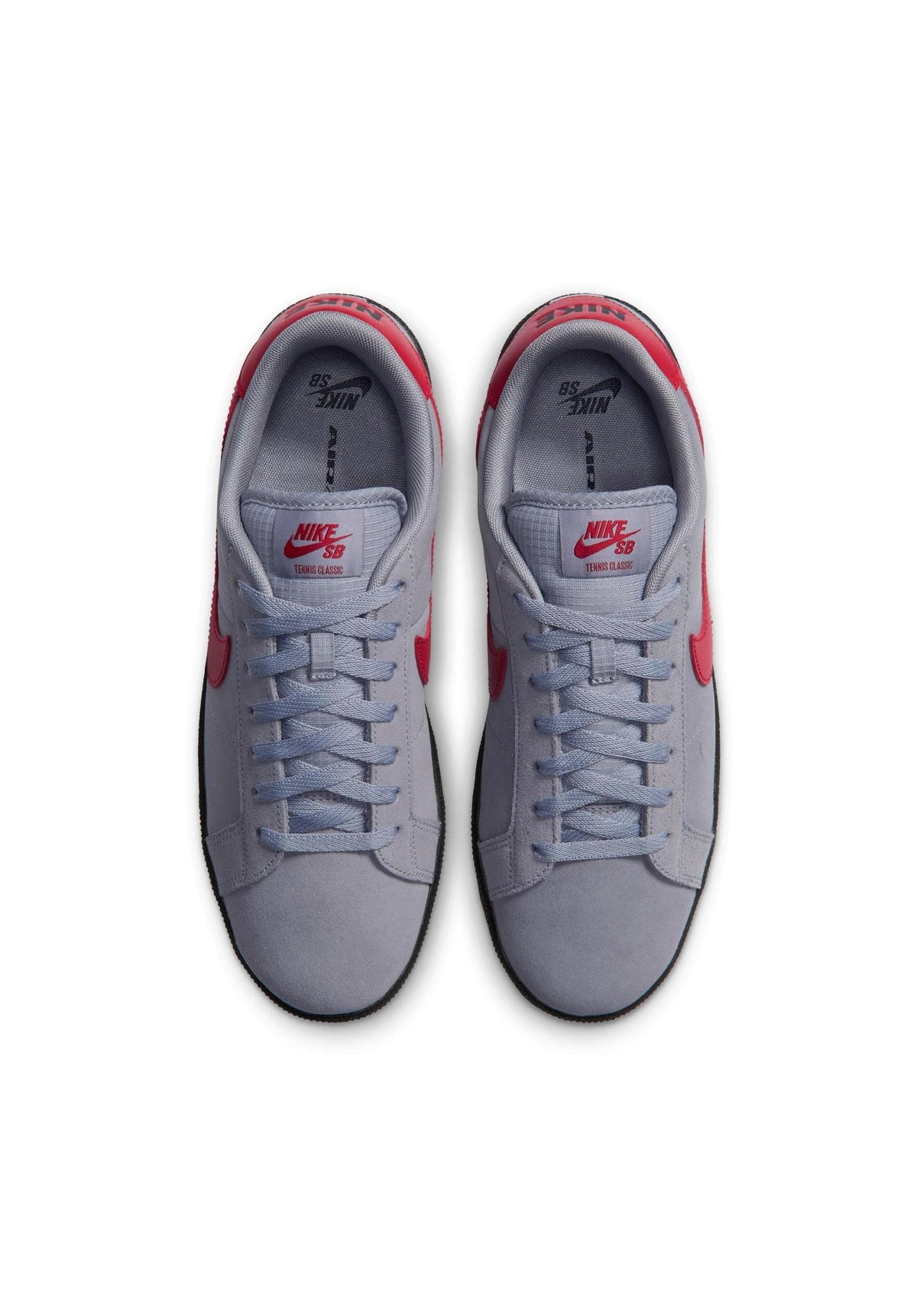 Nike SB Tennis Classic Mens Shoes steal-gymred-black – Detail view 1