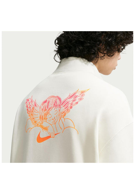 Nike SB Half Zip Fleece SB FC Sweatshirt sail – Back view