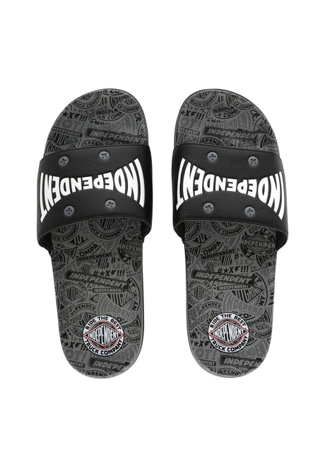 Independent Power Slides Sandal black – Set forfra