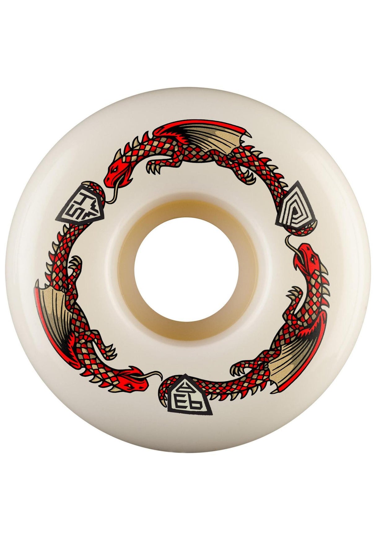 Dragons 93A V7 Symmetrical Medium Ride offwhite Rueckenansicht