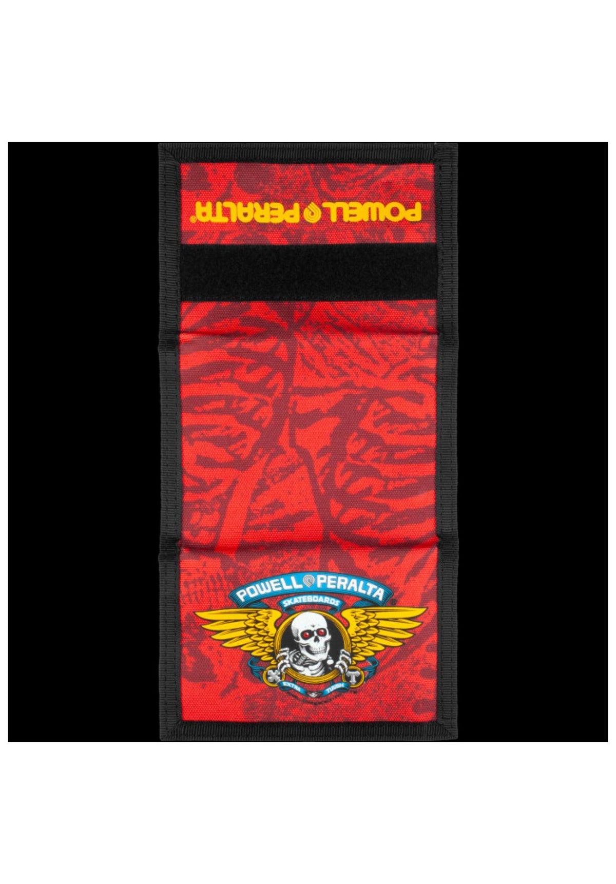 Powell-Peralta Winged Ripper Trifold Velcro Wallet red – Detail view 1